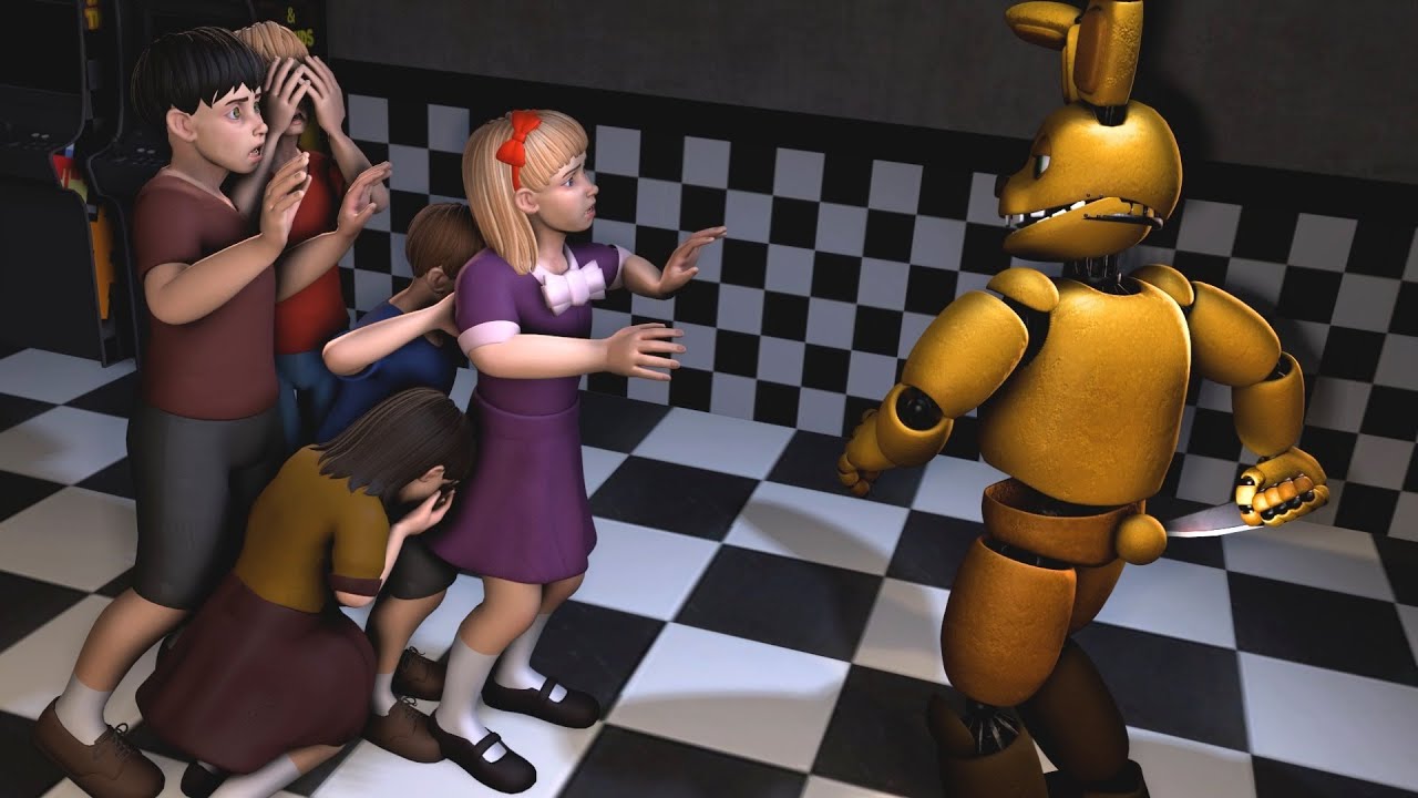 [FNAF] Death of the First 5 Victims (MCI) - William Afton Perspective
