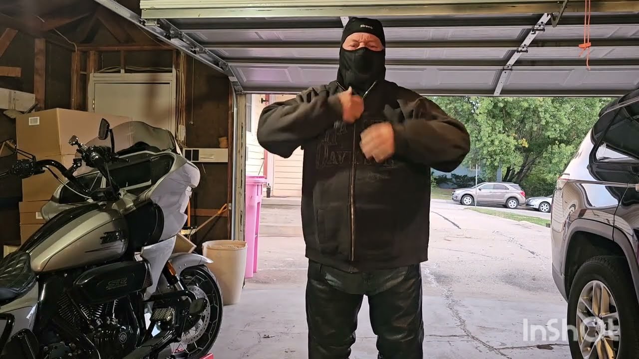 Riding in the Colder Weather, Layering up.