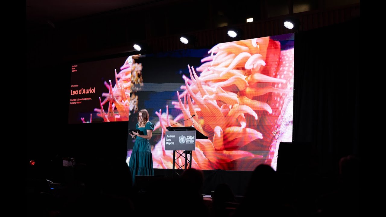 Opening Remarks & Performance - UN World Oceans Day 2024