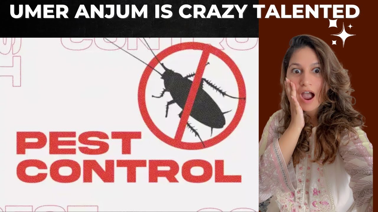 Pest Control - Umer Anjum | Reaction Video | What a talent @UmerAnjum021