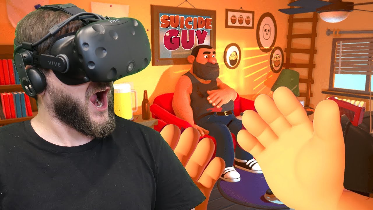 Gra w której wszystko musisz robić źle - Suicide Guy VR (HTC VIVE VR)