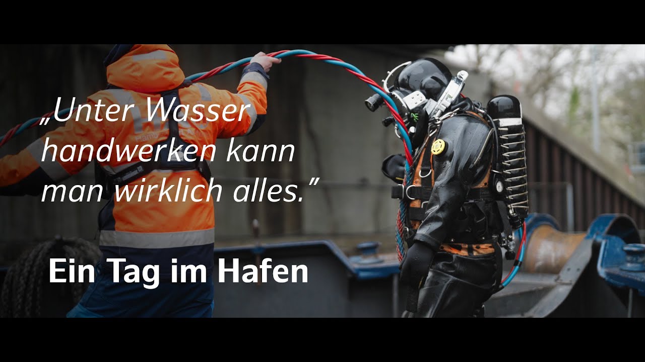 Ein Tag im Hafen | mit Dennis Stiel, Tauchereinsatzleiter