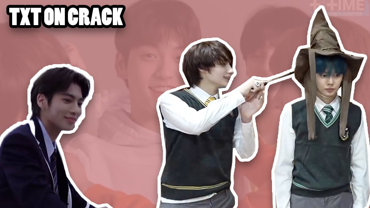 TXT activated their chaotic clown energy since day one