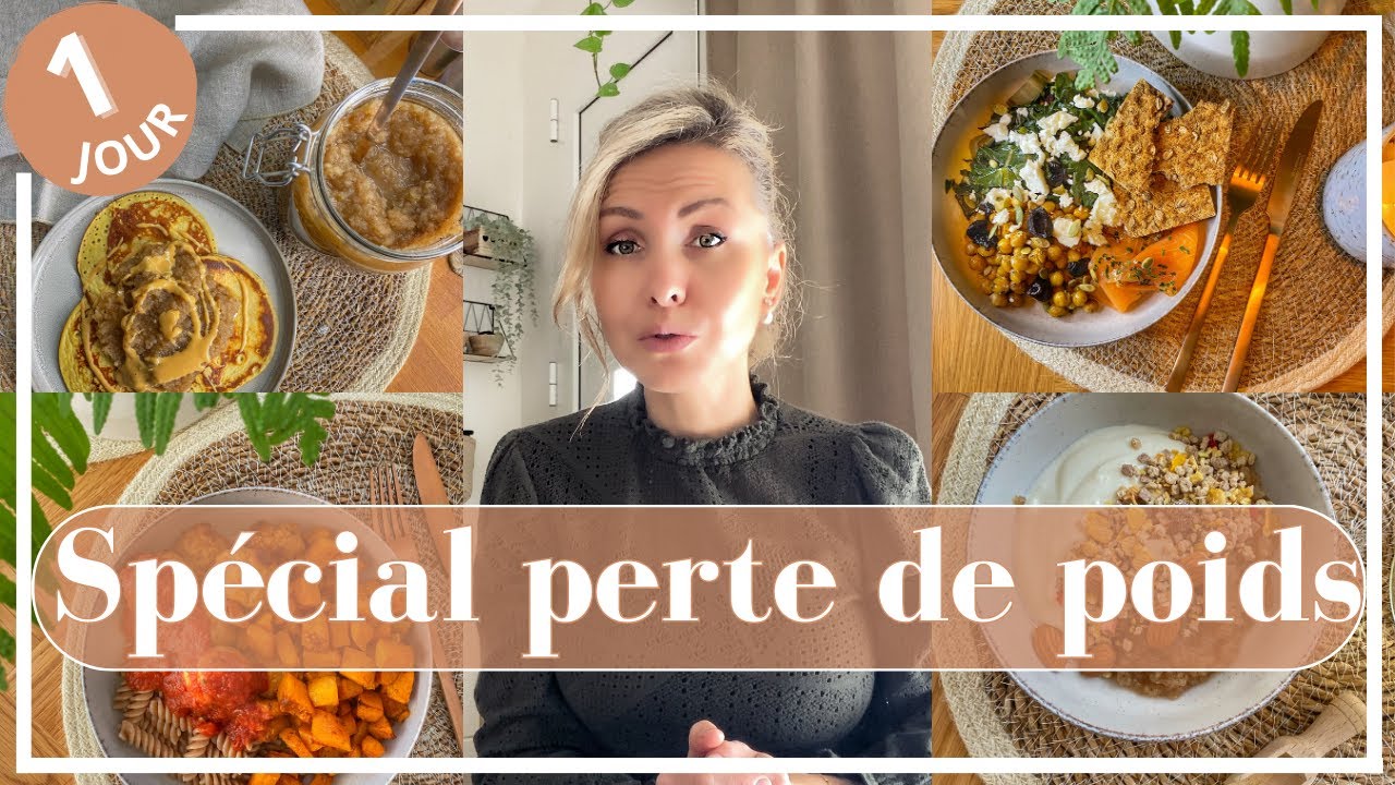 NOUVELLE série « Une journée dans mon assiette | Spécial PERTE DE POIDS ! »