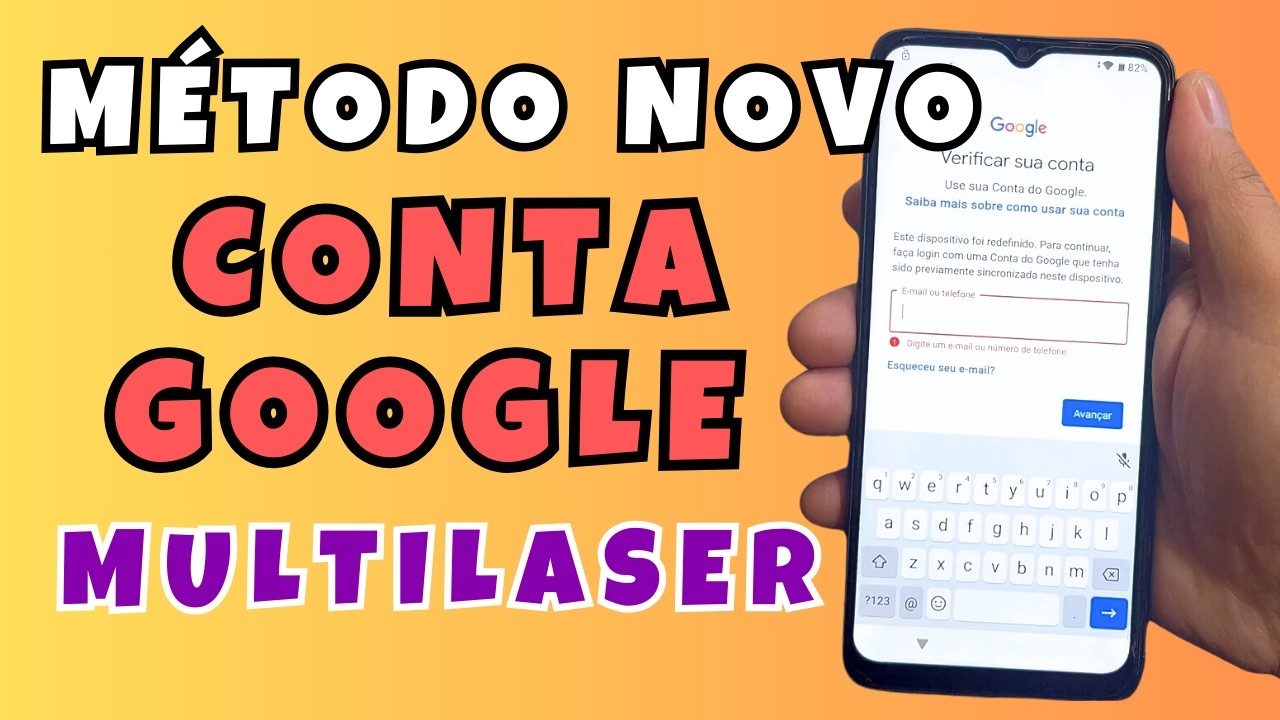 Desbloqueio FRP Conta Google Multilaser G Max, G Max 2 SE sem pc