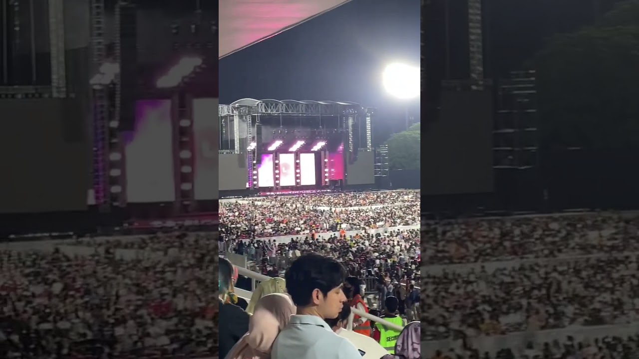 Venue konser westlife at istora senayan jakarta #westlife #westlifewilddreams #shorts
