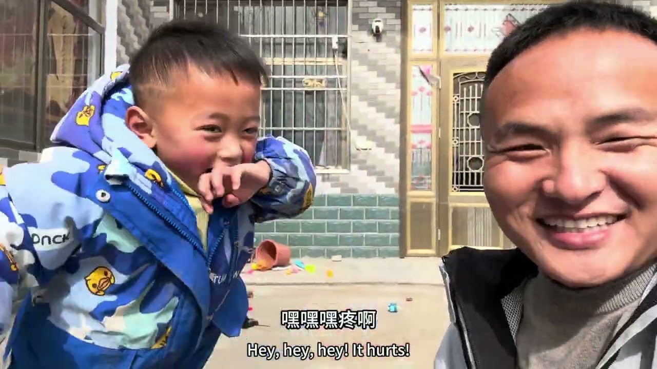 看到儿子那一刻感觉什么都值了！