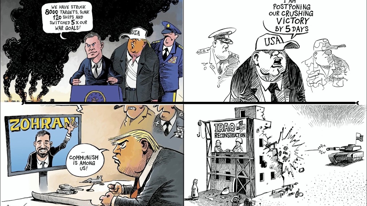 America and World Affairs in Political Cartoons