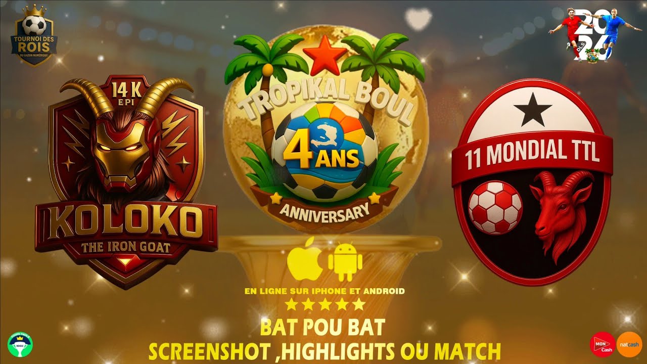 ​📊 REZILTA 8ÈM DE FINAL — MATCH #1​KOLOKO AGT 14K ✅ [ VIKTWA ] vs 11 MONDIAL TTL ❌