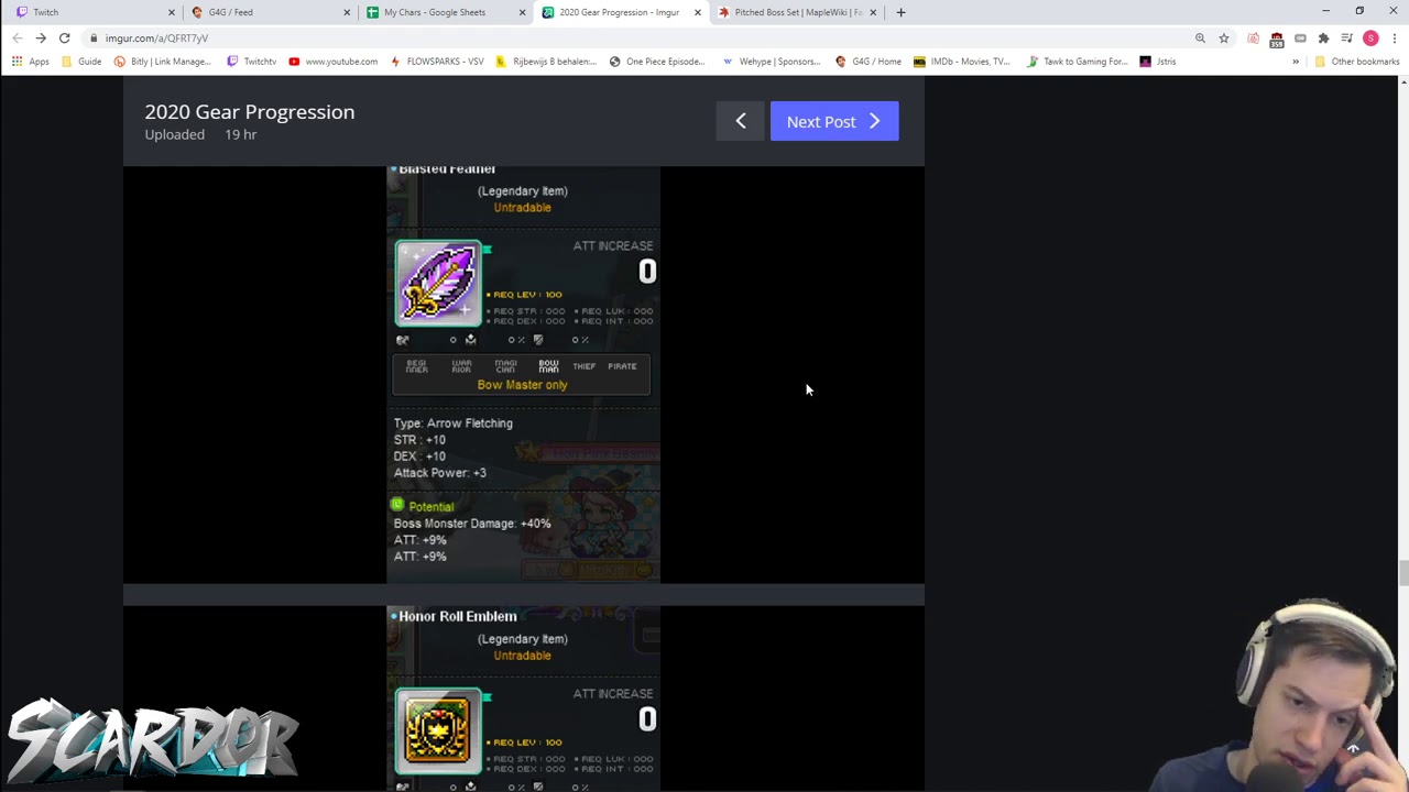 Reboot Progression: Lvl 252 Bowmaster Tyrant to Arcane Umbra?