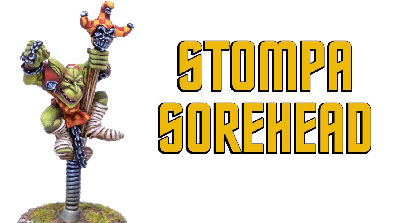 Bloodbowl Scrappa Sorehead - Showcase