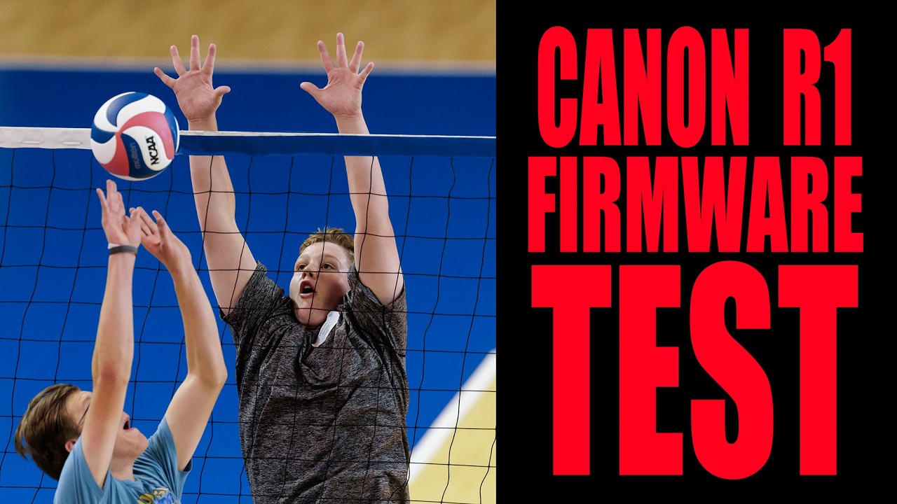 Testing Canon's R1 Firmware Update 1.1.2