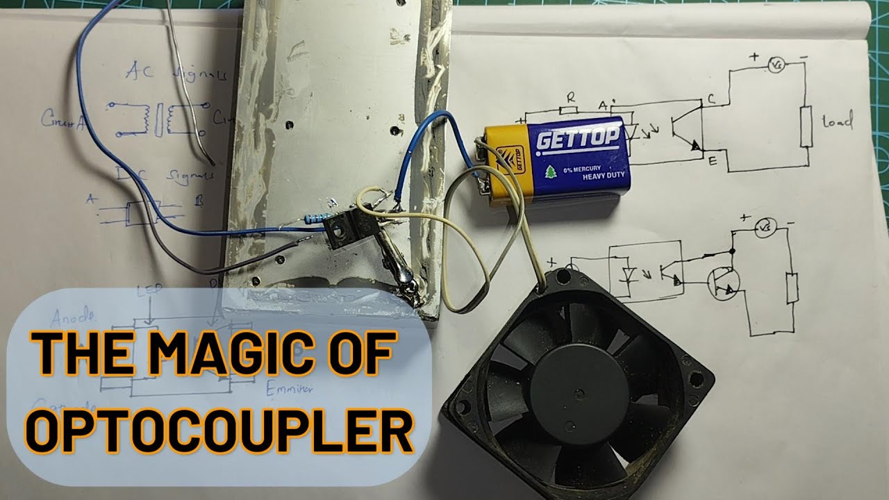 How to isolate electronic circuits using on optocoupler. How to use an optocoupler in a circuit