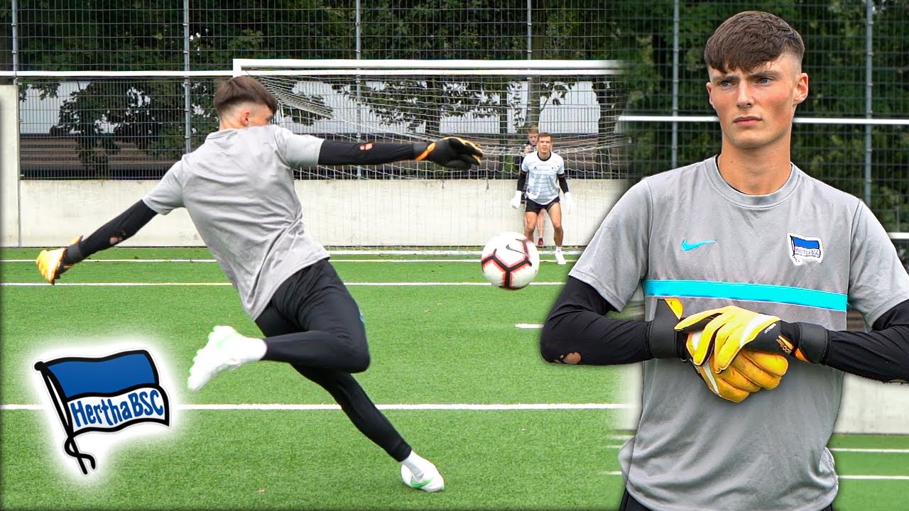 Hertha BSC u19 Youngstar vs KingKarol | Goalkeeper Freekicks