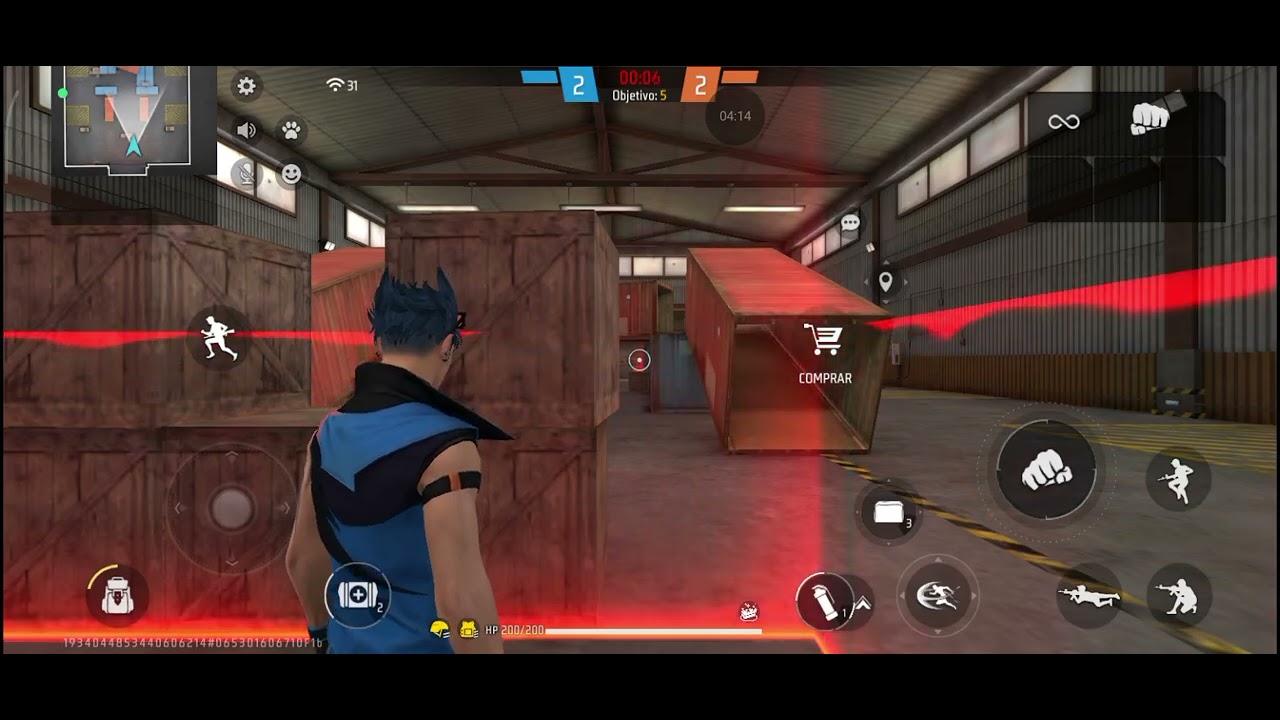 Gameplay de free fire