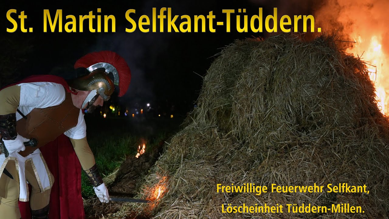 Die Geschichte von St Martin, Lichterfest, Selfkant Tüddern 2025, Freiwillige Feuerwehr Selfkant🔥🔥🔥