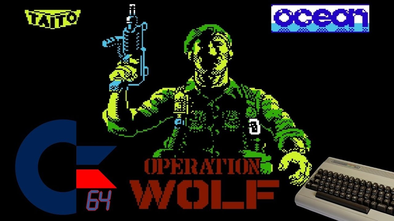Operation Wolf | C64 | Longplay | Full Game 🕹