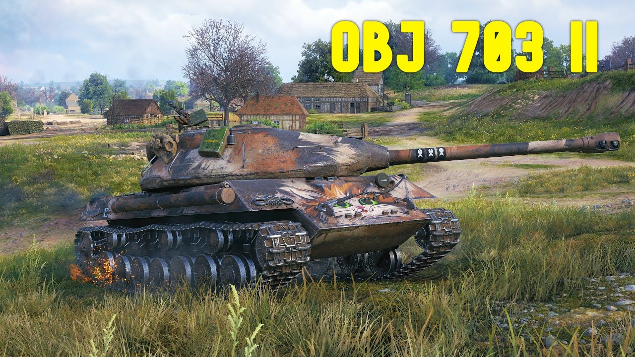 World of Tanks Object 703 Version II - 4 Kills 8,3K Damage
