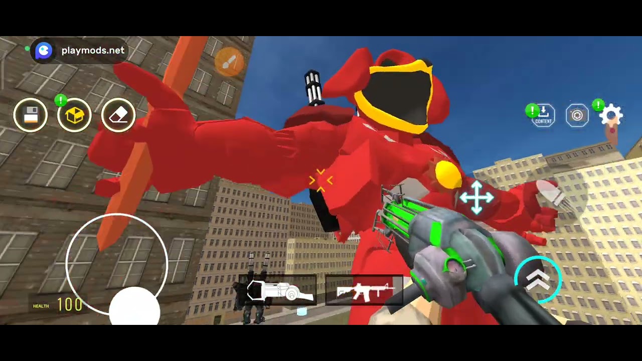Ben chơi game Garry's mod