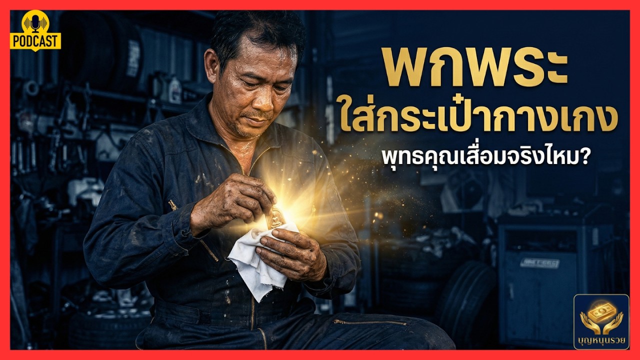 พกพระใส่กระเป๋ากางเกง พุทธคุณเสื่อมไหม? ความลับที่เซียนพระไม่เคยบอก! | บุญหนุนรวย