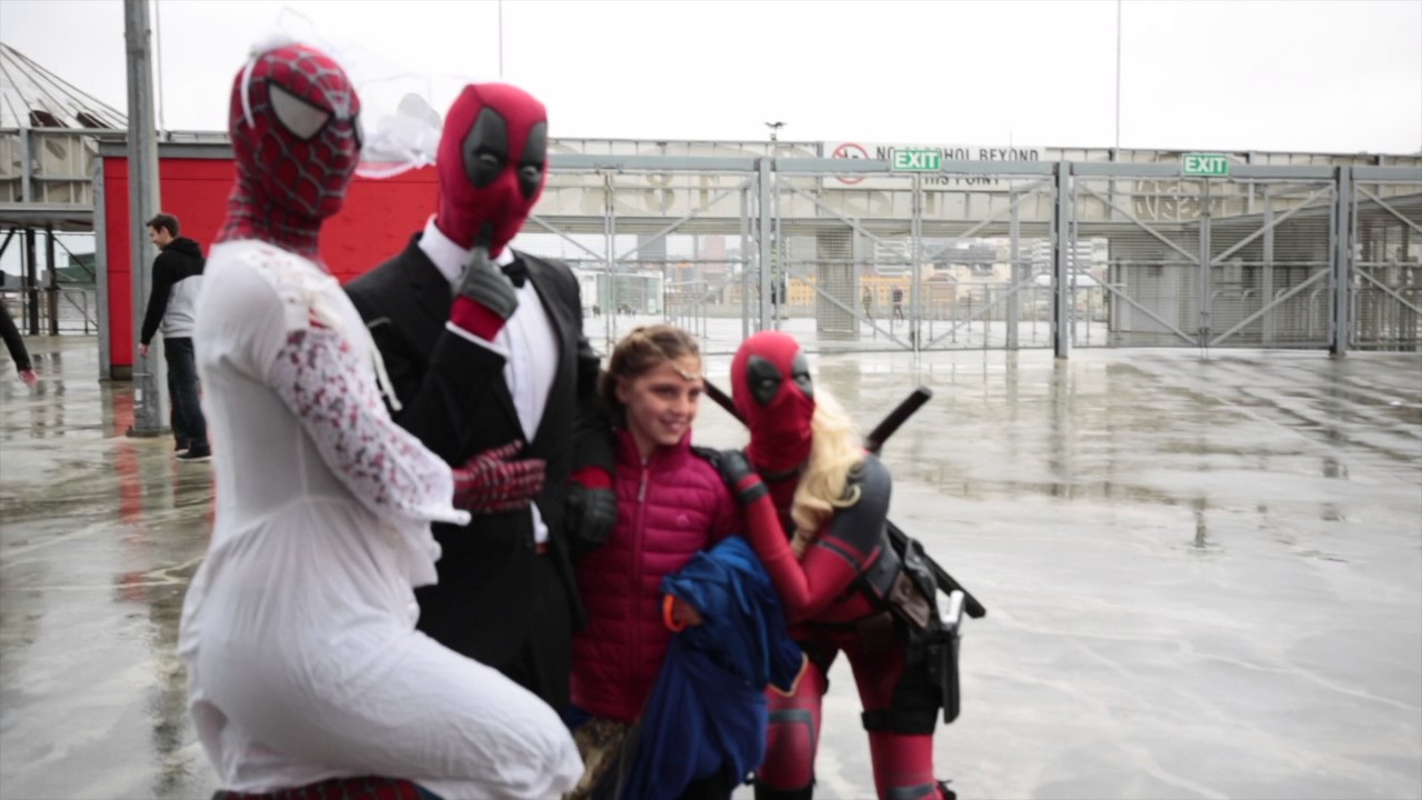 Spidey-Pool at Armageddon Wellington 2017 - Day 3