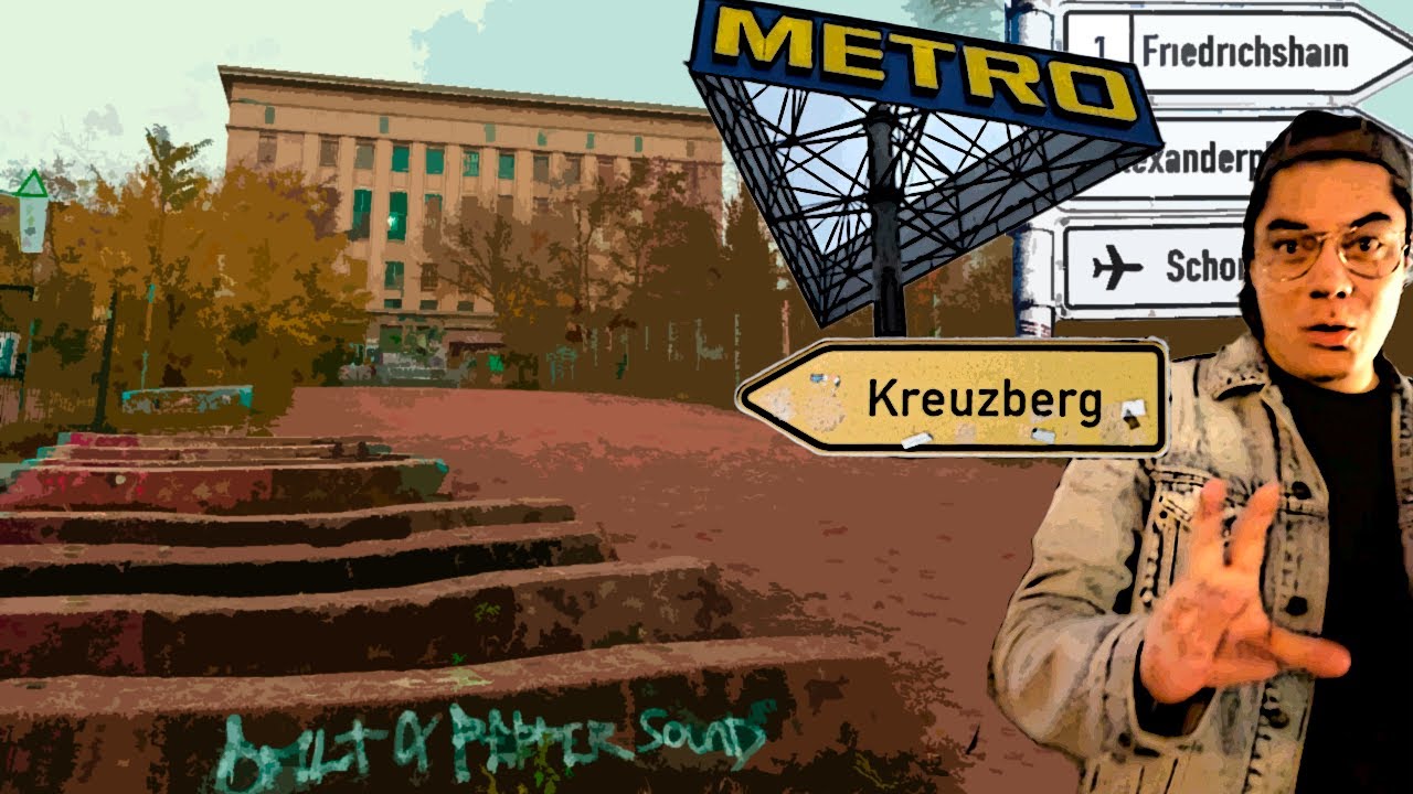 BERLÍN la capital del TECHNO | ¿Cómo es BERGHAIN por fuera?