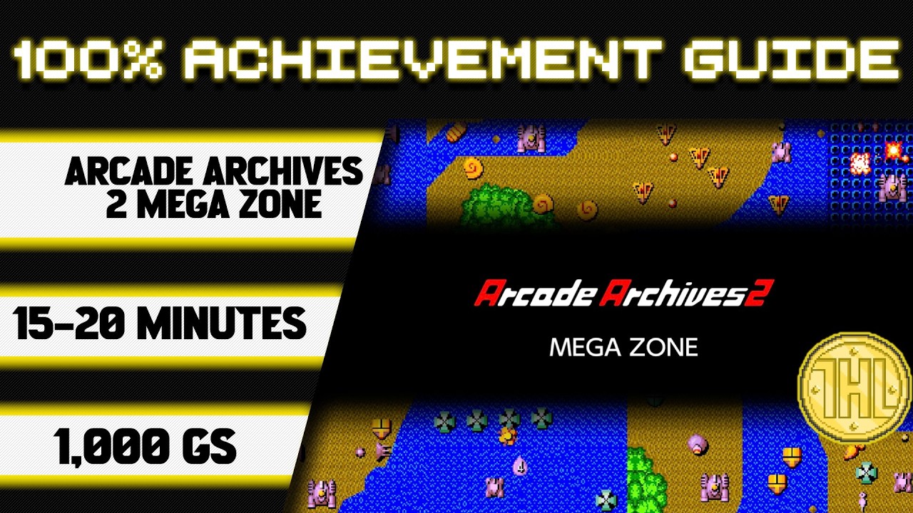 Arcade Archives 2 MEGA ZONE 100% Achievement Walkthrough * 1000GS in 15-20 Minutes *