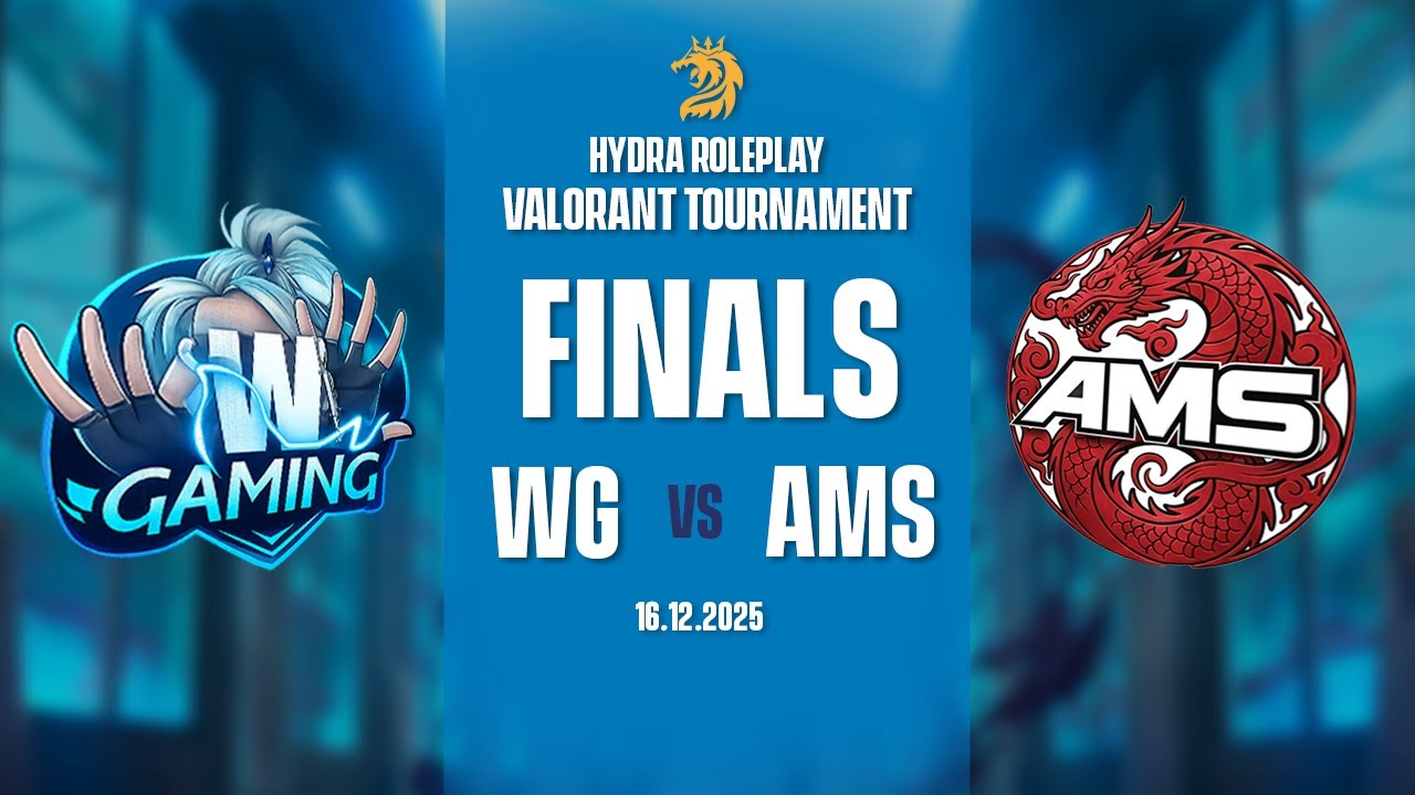 WG vs AMS Finals | Hydra Roleplay Valorant Tournament  Live | Final Day | 