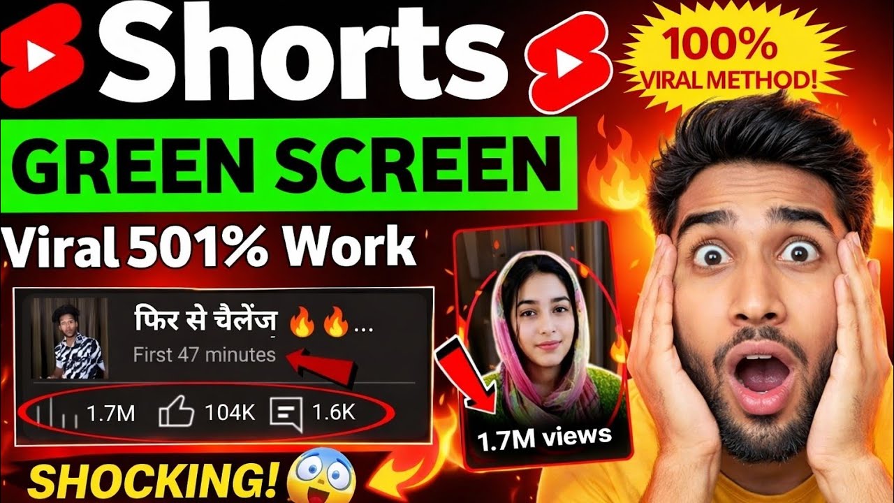 Green Screen Video Upload Karne Ka Sahi Tareeka 🤩 How To Viral Green Screen Video 🔥 Full Tips 