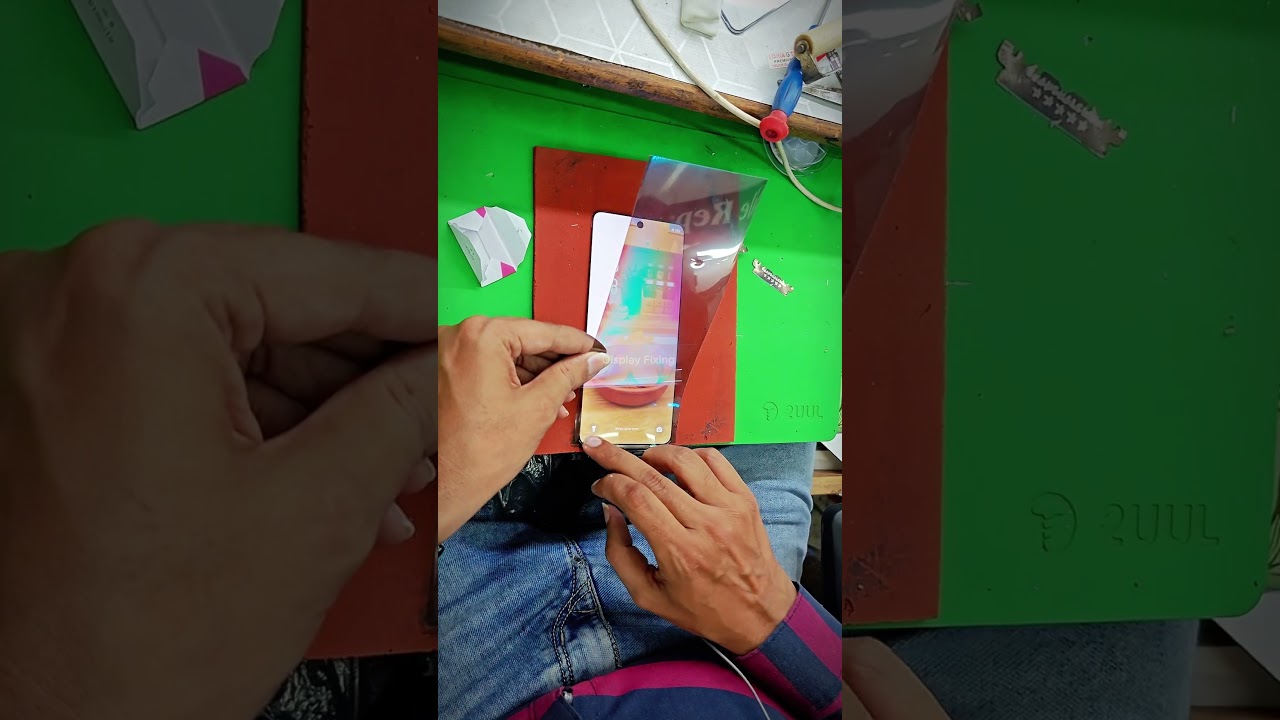 TFT Display Poloraizer Film Change #remix #music #viral #repair #shorts