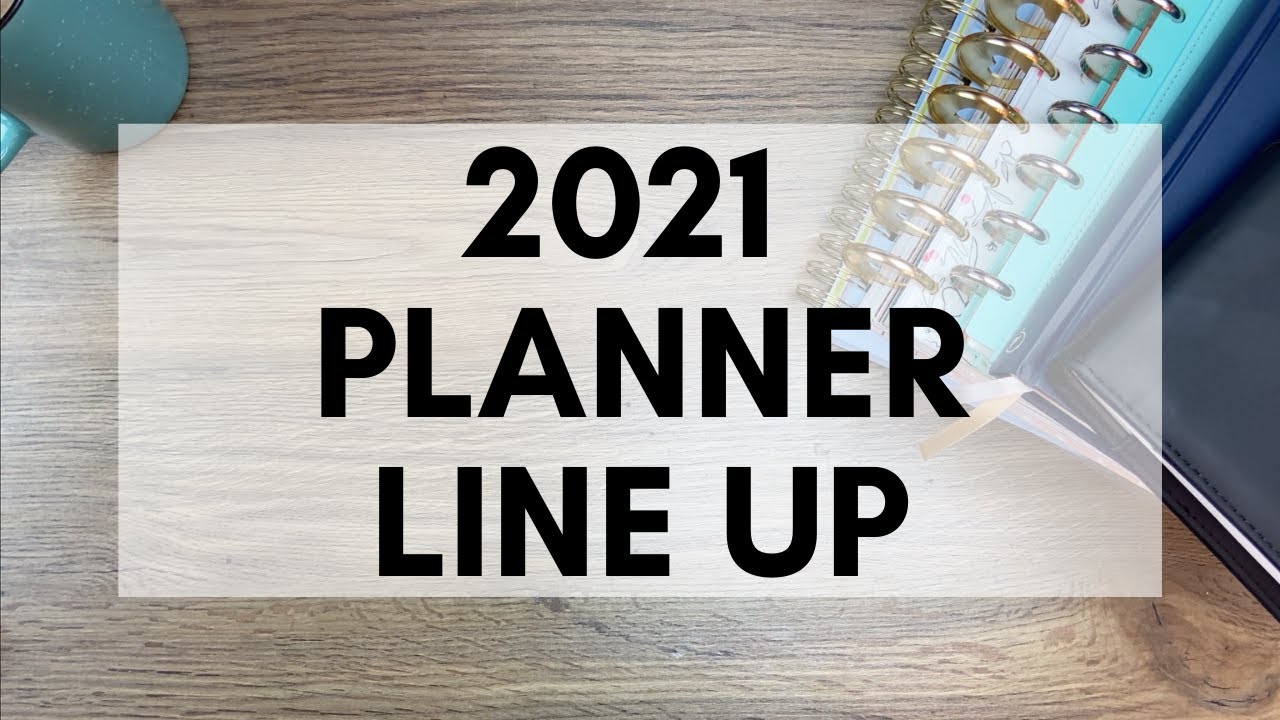 MY 2021 PLANNER LINEUP | PLANNER STACK