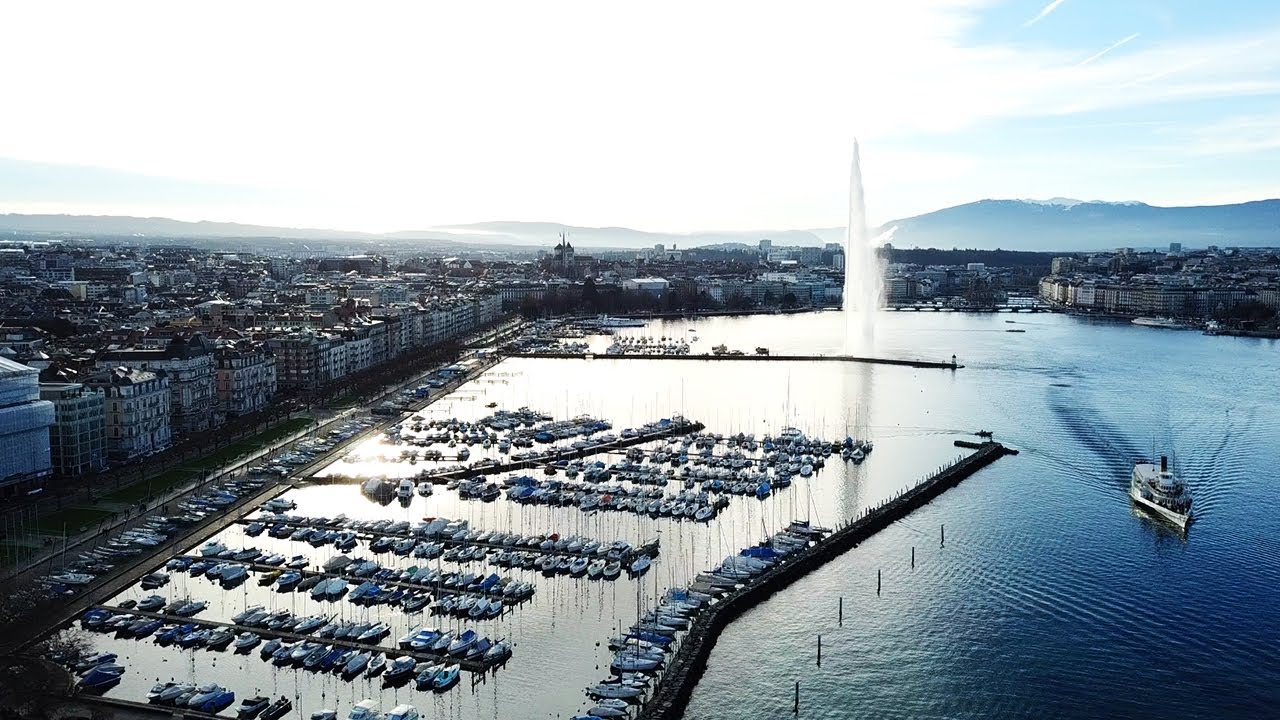 La BEAUTÉ de GENÈVE vue du CIEL - DJI Mavic Pro 4K