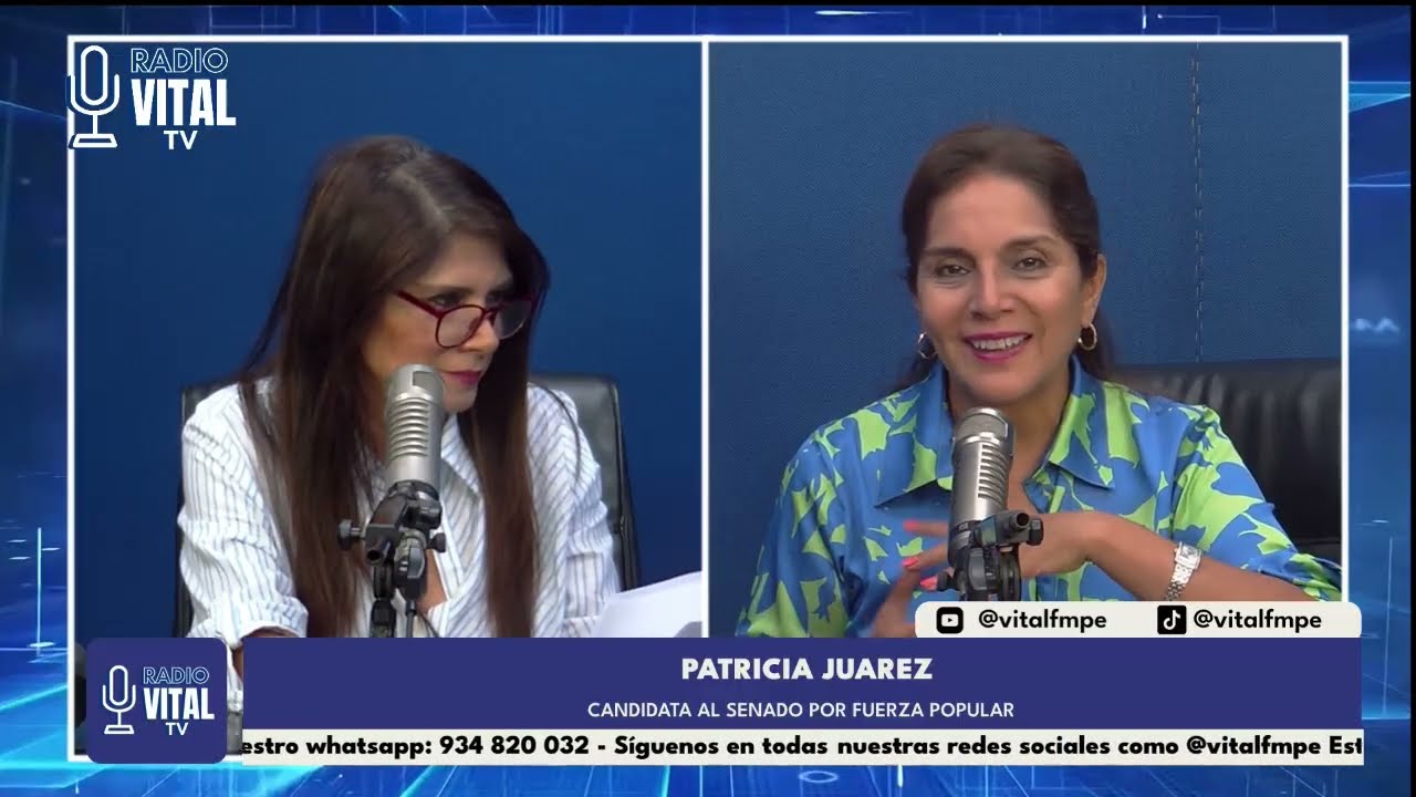 Entrevista a Patricia Juárez en Vital Noticias (3-2-2026)
