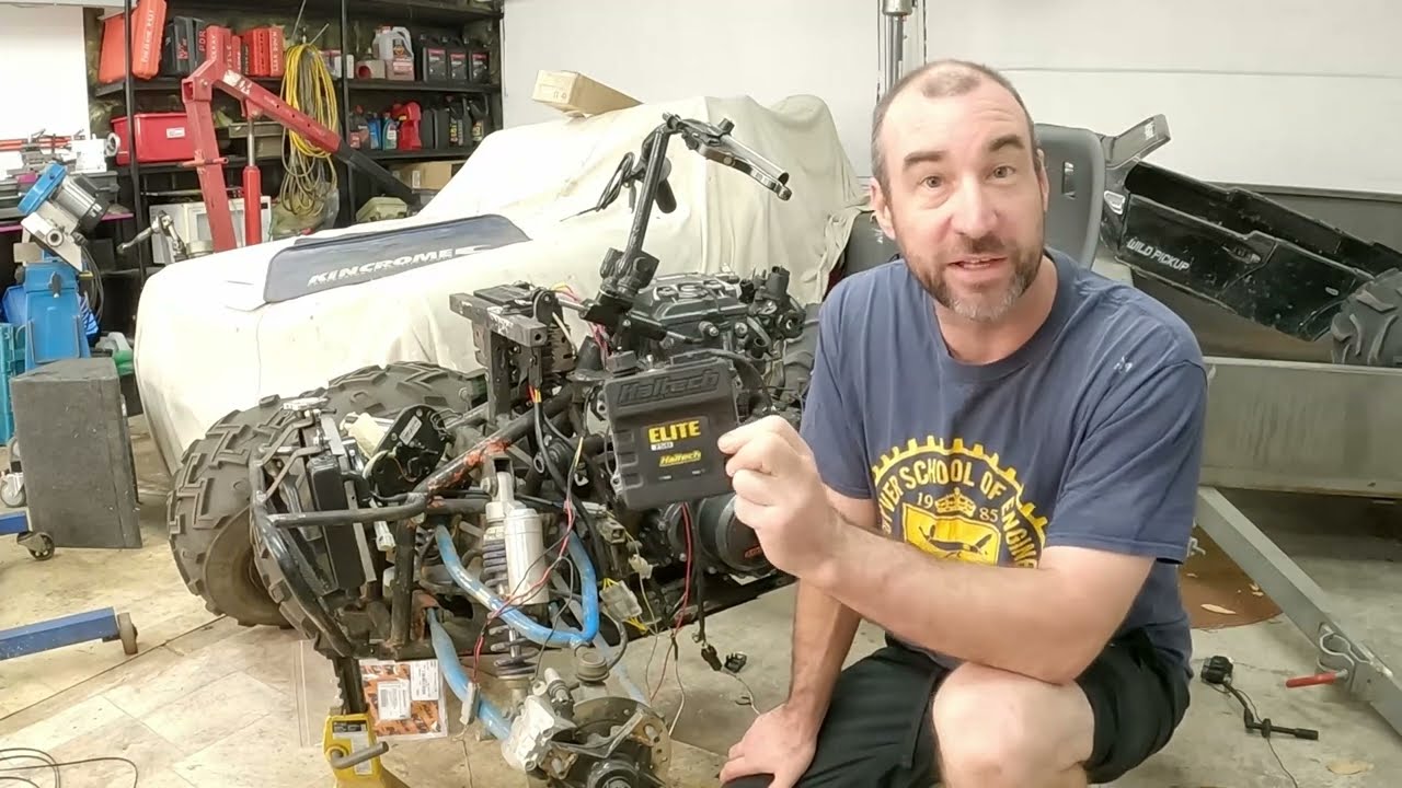 Installing Haltech Elite on a KTM engine (RC390)