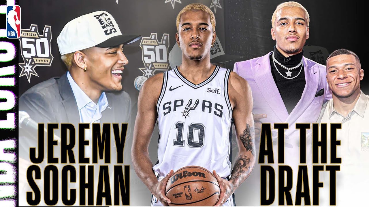 🎥 BEHIND THE SCENES with JEREMY SOCHAN at the NBA Draft! First call with Pop, Draft pick & MORE! 🤩