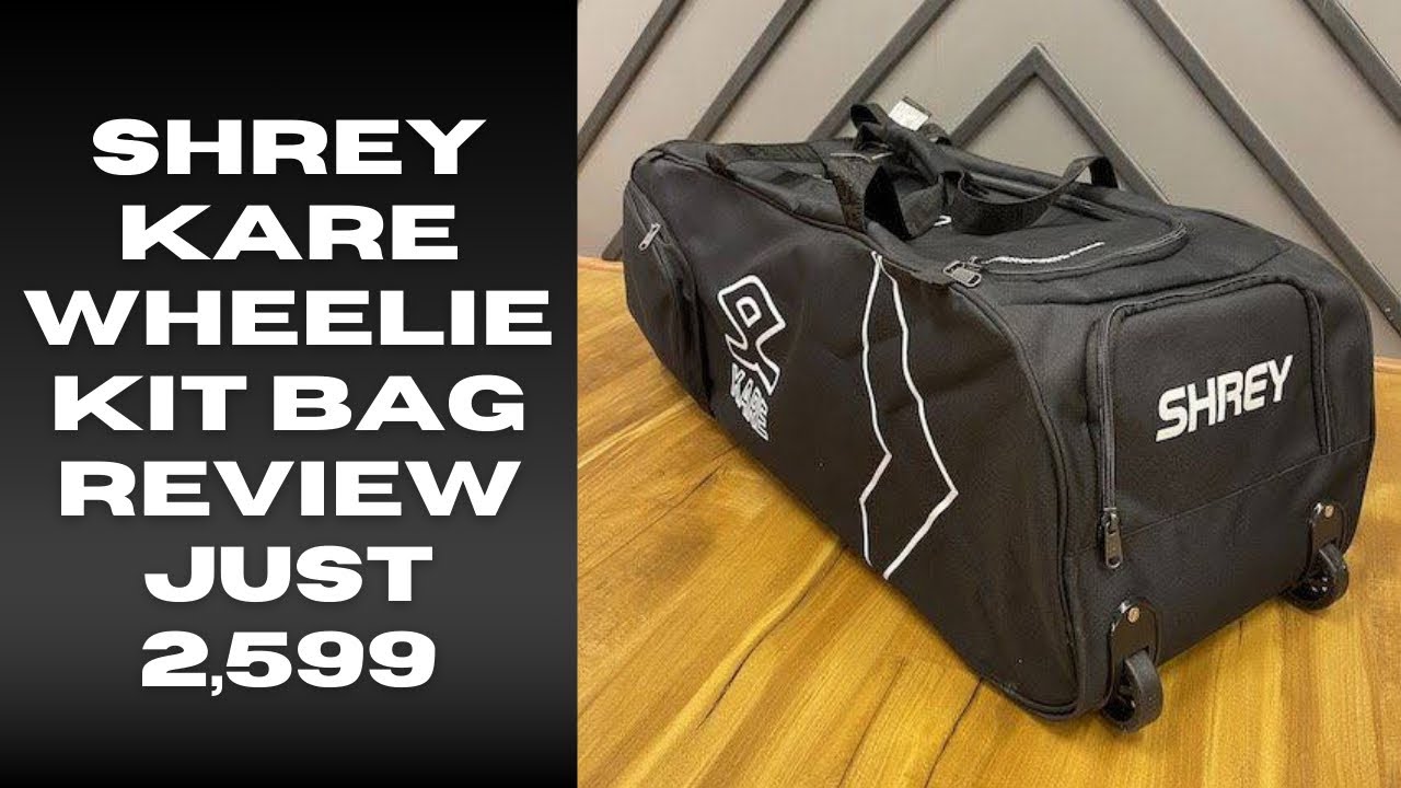 Shrey Kare Wheelie Kit Bag Review | Just 2,200 INR | Ai Sports Delhi | +919667010575/9871341741