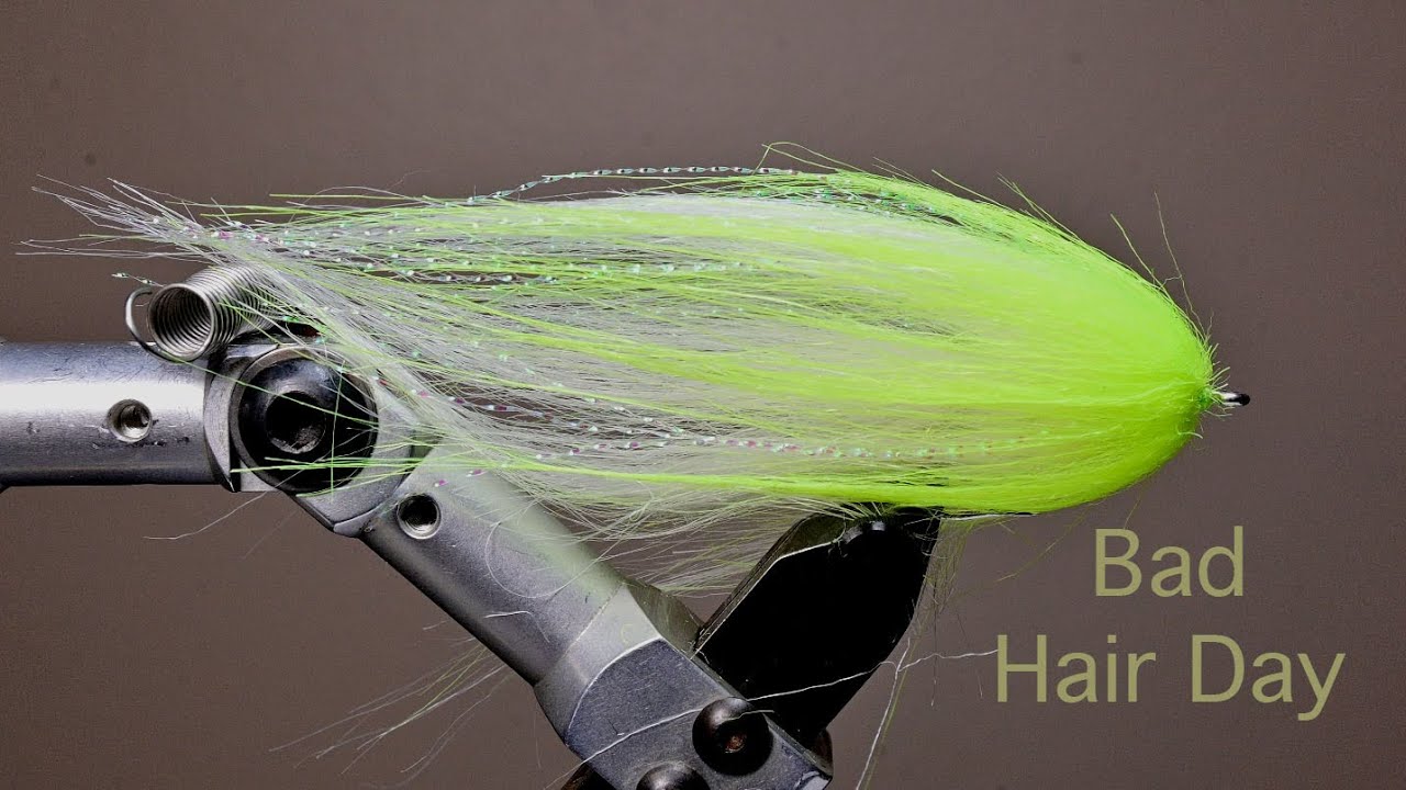 Bad Hair Day Streamer Fly Pattern, Step-by-Step
