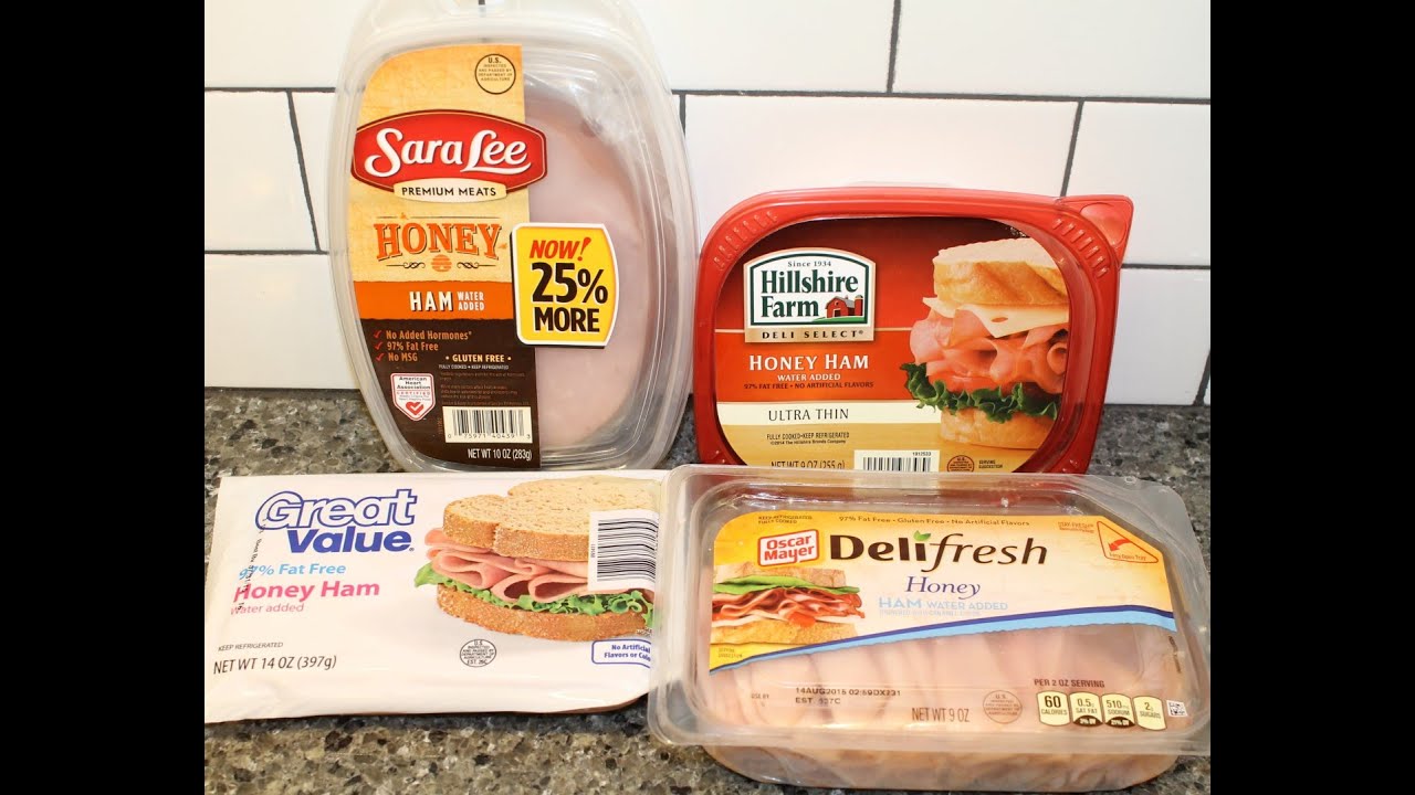 Lunch Meat Blind Taste Test: Sara Lee, Hillshire Farm, Oscar Mayer & Great Value