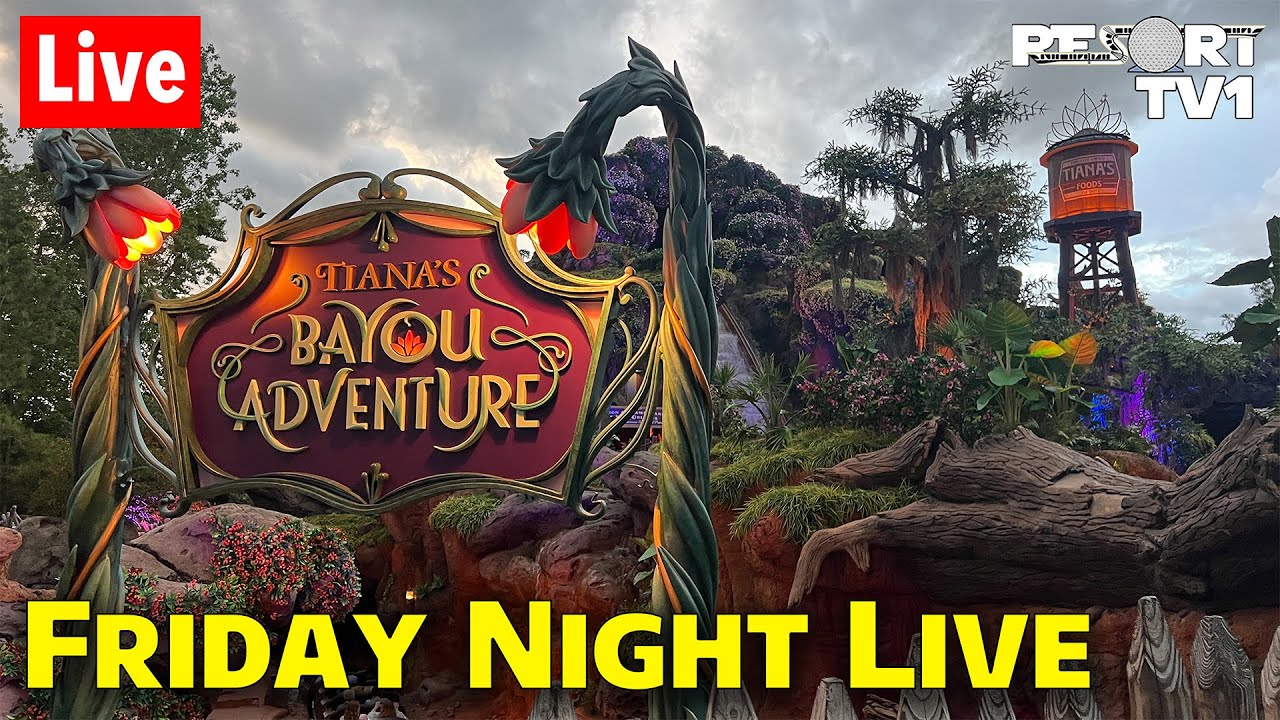🔴Live: Friday Night Live at Magic Kingdom - Tiana's Opening Day & More - Walt Disney World