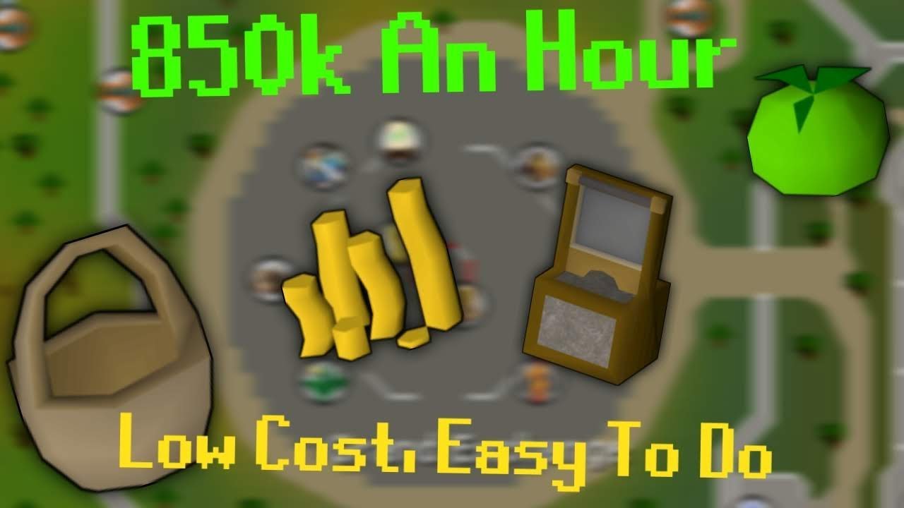 OSRS Money Making Method - Apples in Baskets  - 850K An Hour