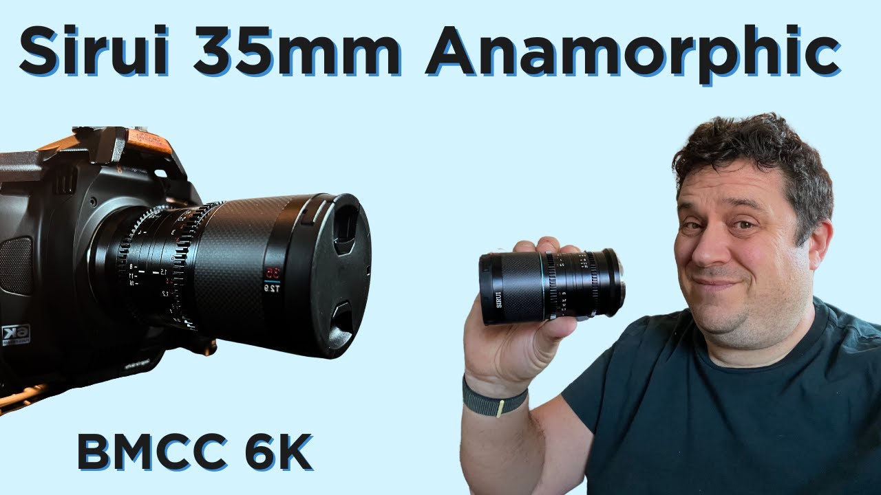 Sirui 35mm Anamorphic Lens SHOCKS on Blackmagic Cinema Camera!