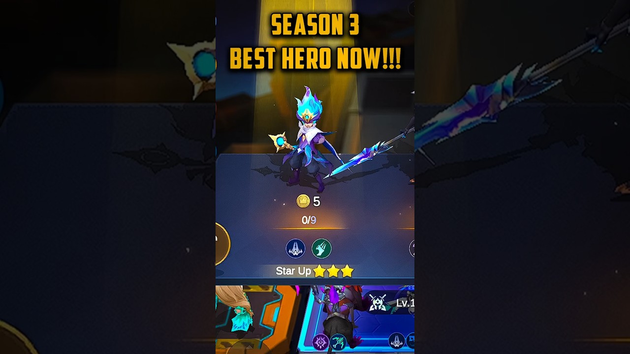SEASON 3 BEST META HERO STARWING HARLEY MAGIC CHESS GO GO | MUST TRY!!!