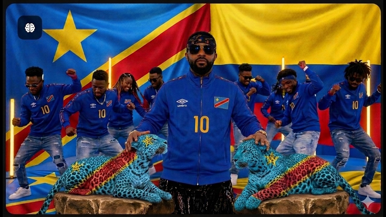 Fally Ipupa &ndash; LEOPARD (Official Clip) | DR Congo 🇨🇩 vs Colombia 🇨🇴 | World Cup 2026 Anthem 🔥