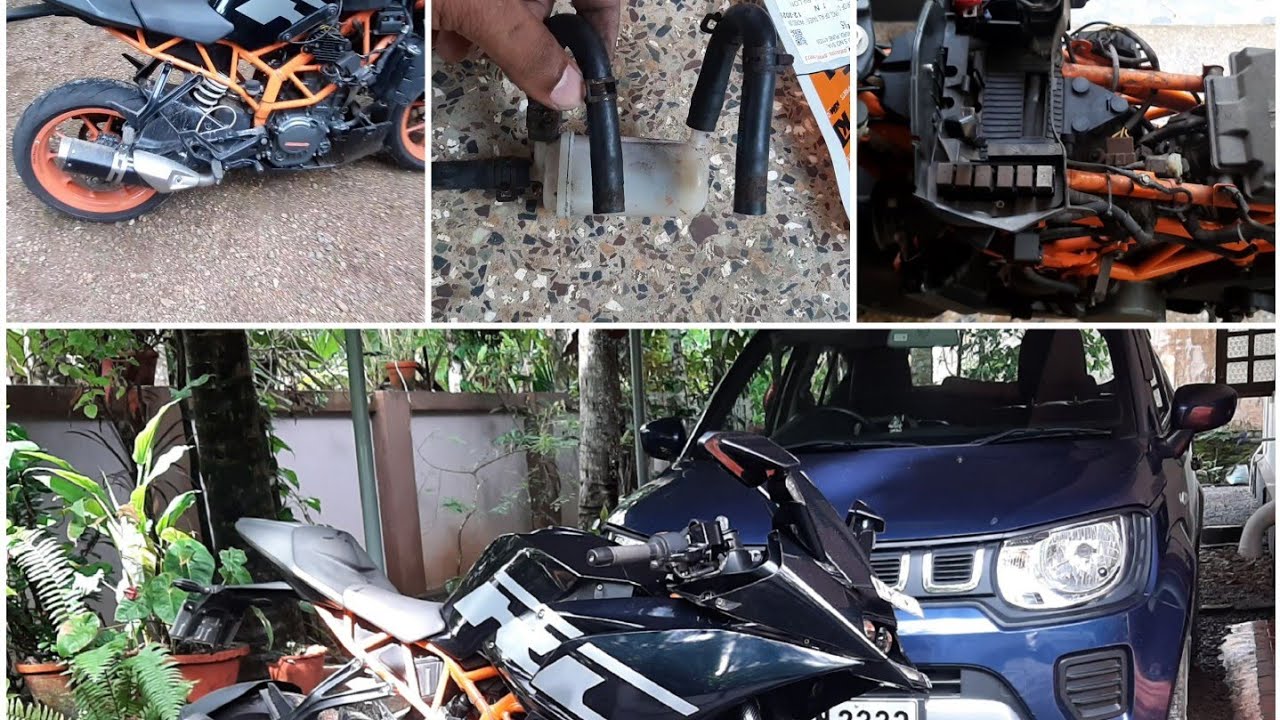 KTM RC  200 SERVICE AT HOME -PARTS AND COST ?