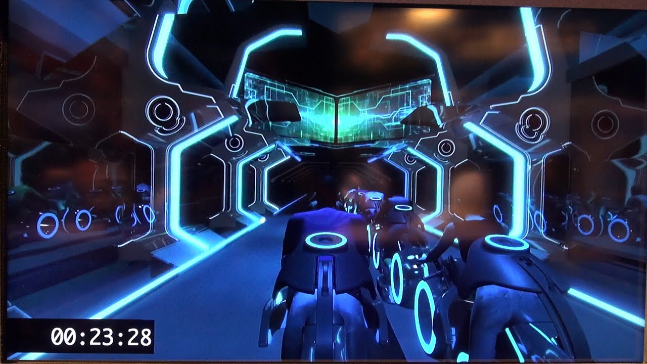 Shanghai Disneyland Tomorrowland 60 Years of Inspirations, Including Tron Coaster Ride Animatic