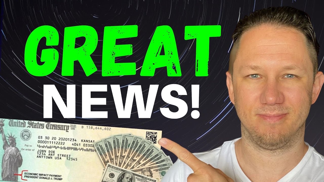 FINALLY GREAT NEWS! Second Stimulus Check Update!