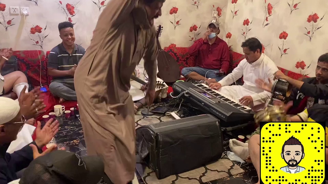 #جدة ديوانيه أبوحامد جلسه الفنان الحبيب مراد سرور أغنيه:انا مشتاق لك