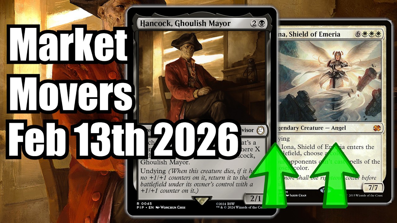 Главные события на рынке MTG — 13 февраля — Карты Commander, за которыми стоит следить! Хэнкок, ж...