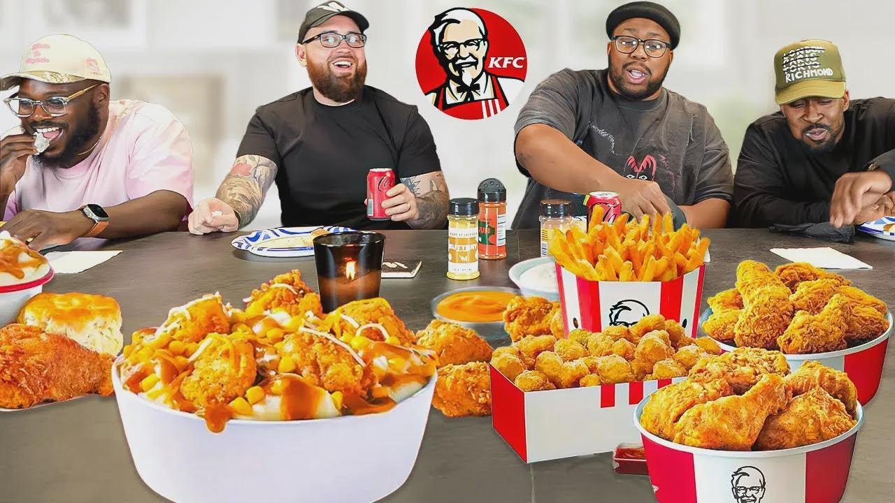 Wir haben die ganze KFC-Karte bestellt – alles ausprobiert!