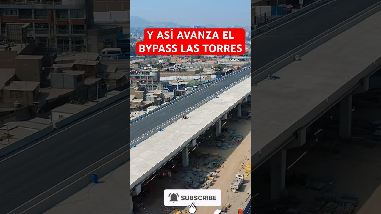 AS&Iacute; AVANZA EL BYPASS LAS TORRES #shorts